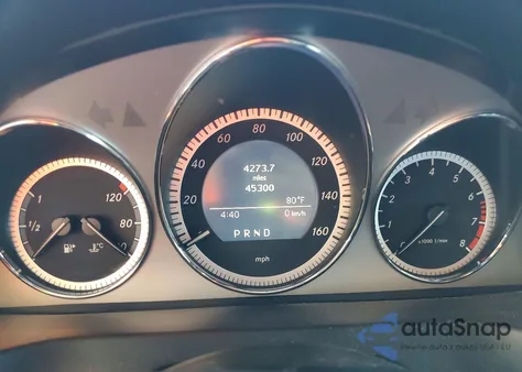 2011 Mercedes-Benz C 300 from USA, damaged, VIN WDDGF5EB4BA507846